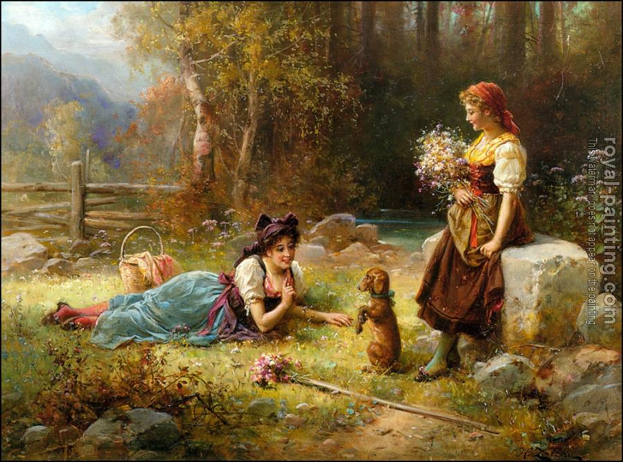 Hans Zatzka : Obedience Hans Zatzka : Obedience